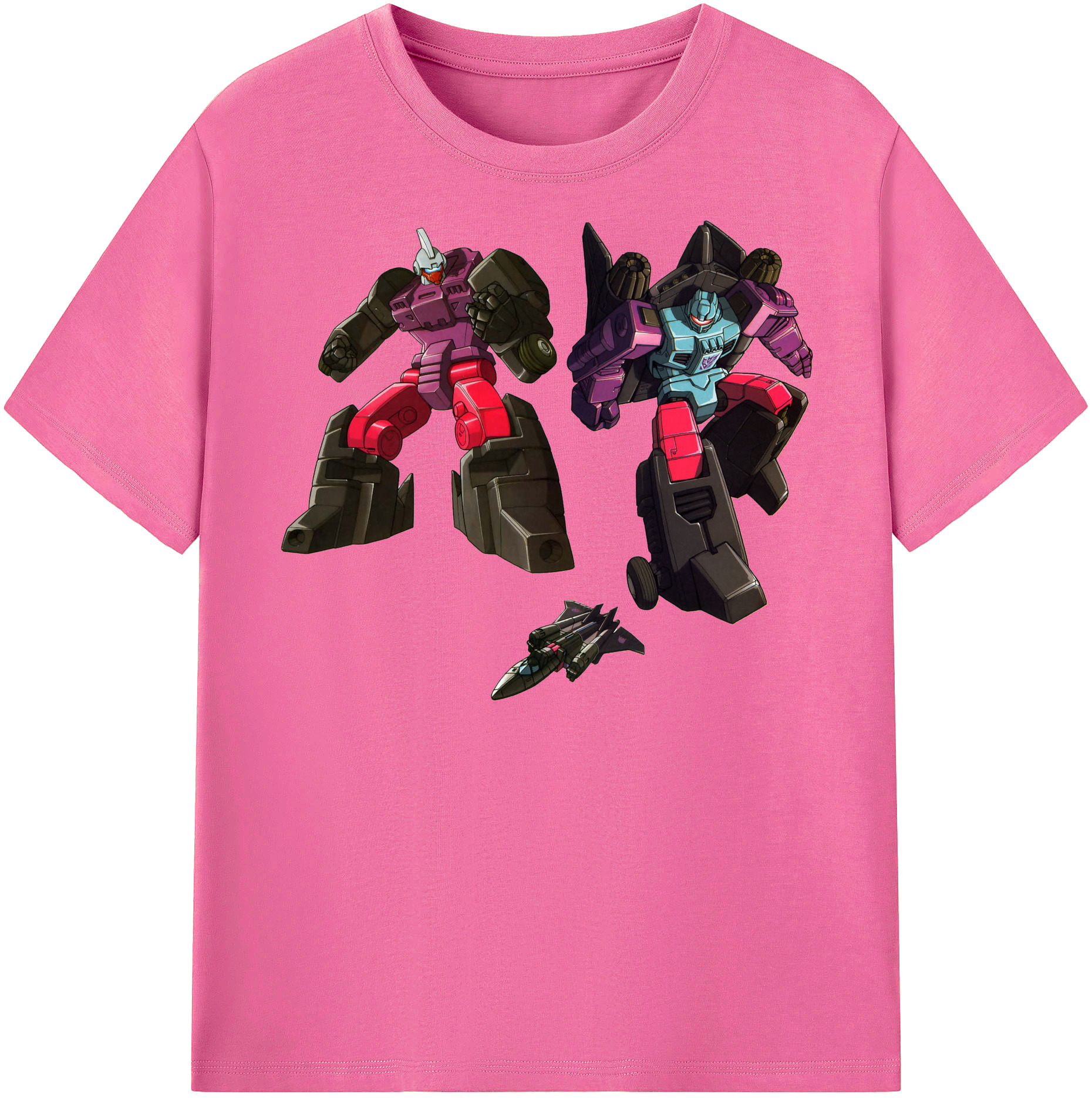 （画像用）  レディースカジュアルプリントTシャツ（綿100％）